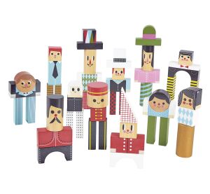 Vilac Würfelfiguren aus Holz